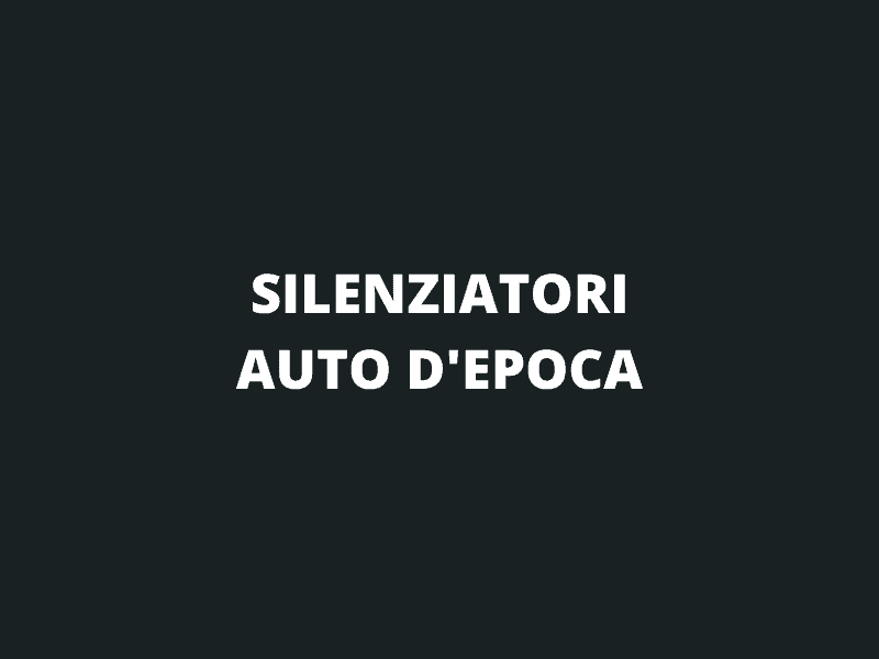 SILENZIATORI